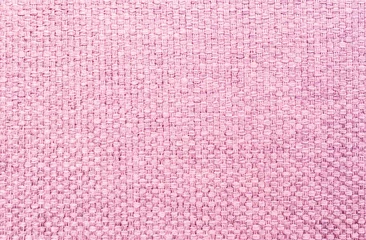 Papier Peint photo Poussière Closeup pink fabric at sofa texture background