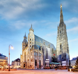 Vienna, St. Stephan Cathedral, Austria, nobody