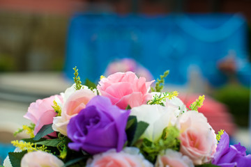 Love flower concept