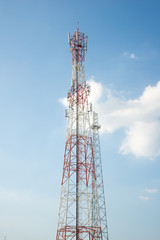 Mobile phone antenna tower