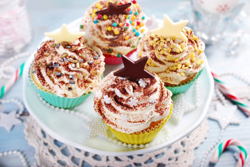 christmas cupcakes