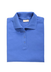 Poloshirt Blau