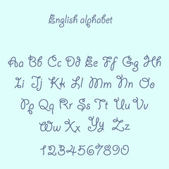 English alphabet