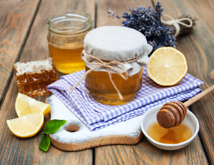honey, lavender  and lemon