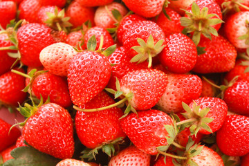fresh strawberry for background
