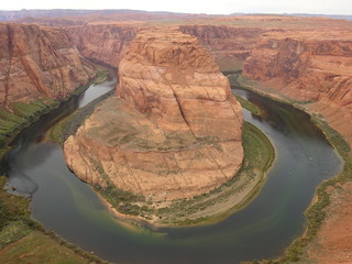 Fleuve passant à Horseshoe Bend