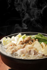 鶏の寄せ鍋　Chicken hot pot