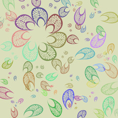 Banana stalk stamp in vector art