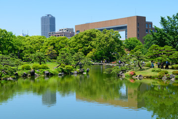 Kiyosumi Gardens in Tokyo