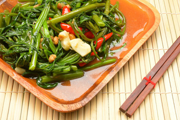 Stir Fried Water Spinach