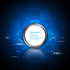 vector abstract banner and template sign technology innovation concept