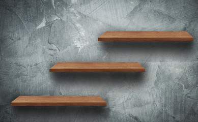 Empty wooden table  for product