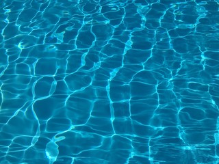 Blue pool