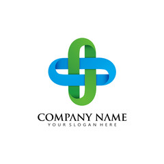 Cross Healthy Logo Icon
