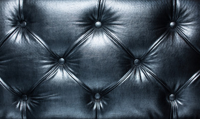 The upholstery of the sofa close-up.