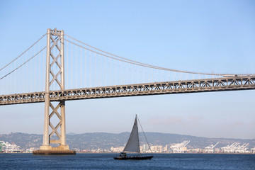 Oakland Bay Bridge in San Francisco
