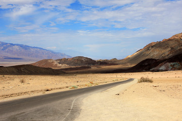 Road in Death Valley National Park, USA