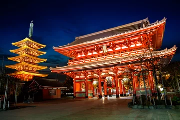 Foto auf Acrylglas Tempel Senso-ji-Tempel