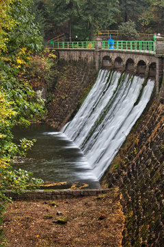 Dam on Lomnica River in Karpacz