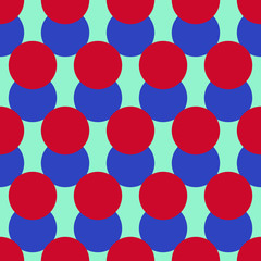 Pop art seamless background