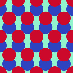 Pop art seamless background