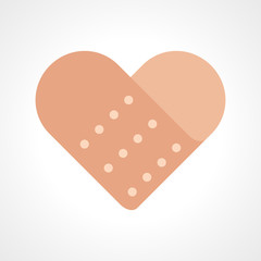 Heart Shape Band Aid