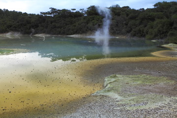 Geyser valley