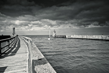 Lighthouse at Fecamp Normandy