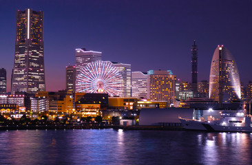 Obraz premium 横浜の夜景 