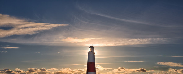 Lighthouse Silhouette.