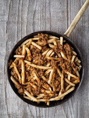 rustic american chili fries