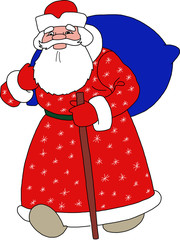 Santa Claus, Happy New Year
