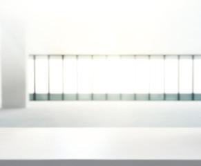 Table Top And Blur Office of Background