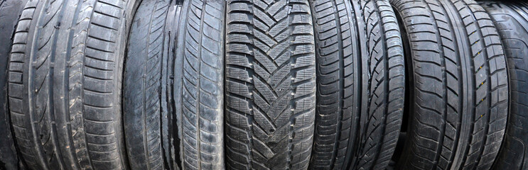 Used car tires