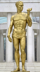 Obraz premium Monuments from Project Skopje 2014,in skopje, macedonia