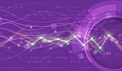 New future technology concept abstract background