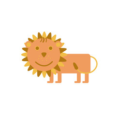cheerful lion