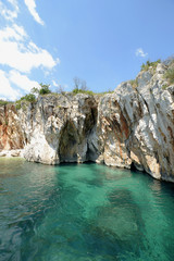 Fototapeta na wymiar Grotto Rabac, Istria, Croatia, Europe