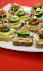 banquet, catering food