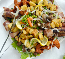 banquet, catering food