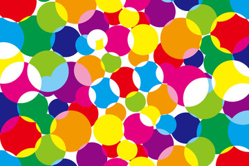 #Background #wallpaper #Vector #Illustration #design #free #free_size #charge_free #colorful #color rainbow,show business,entertainment,party,image 背景素材壁紙,虹彩,虹色,レインボーカラー,七色,カラフル,円,球,幻想的,夢,ファンタジー,にじ,