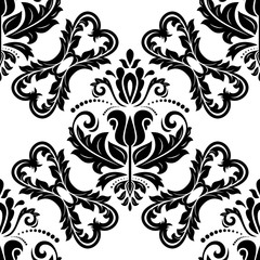 Damask Seamless Vector Pattern