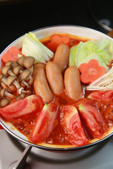 トマト鍋