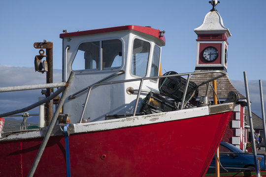 Red Fishing Boat, Valentia Island