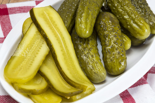 Lonchas de pepinillo