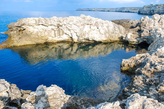 Bay "Bowl of Love" .Atlesh, Tarhankut. Crimea