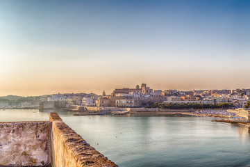 Bay on the Adriatic sea