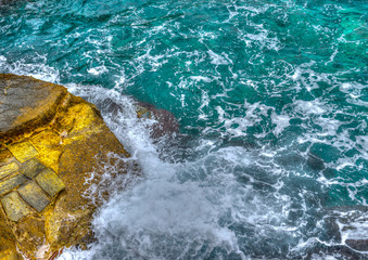 At Hydra island in Greece