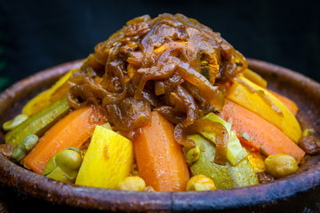 Tajine moroccan typical dish