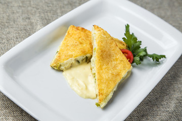 onion pie